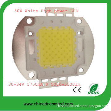 50w high lumen and High Intensity high power LED